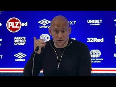 ‘We’re STILL in Europe fight’ | David Gray | Rangers 1-2 Hibernian