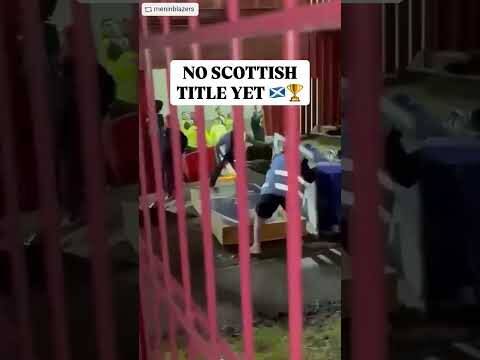Hearts staff putting away winners’ boards last minute when Celtic scored 😂😢😂