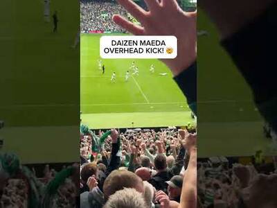 THE GREATEST GOAL EVER!! #celtic #maeda #oldfirm #japan