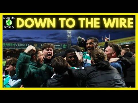Unconvincing Celts Scrape Vital 3 Points &ndash; 1 Last Chance!