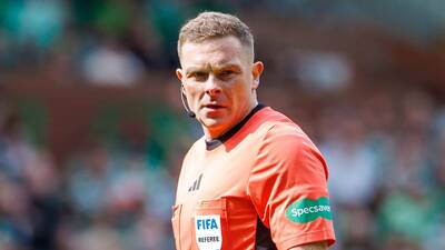Teenager arrested after referee John Beaton’s personal details ‘shared online’