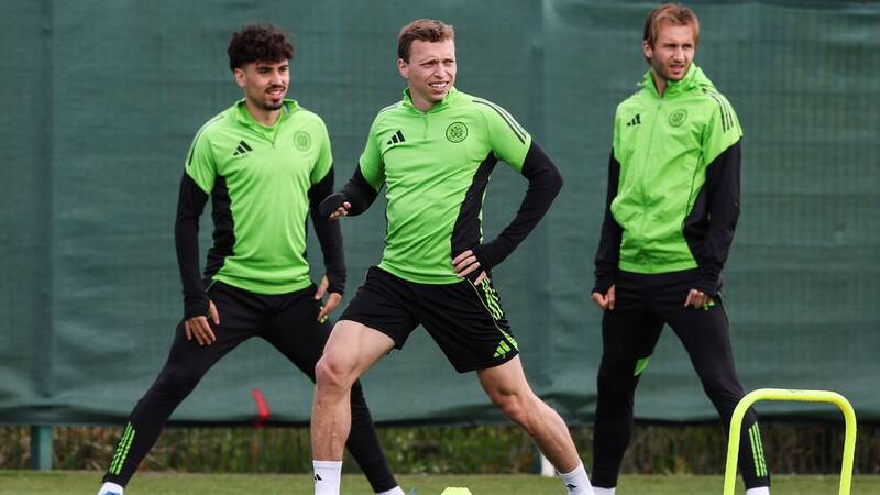 Training Gallery: Celtic v Hearts