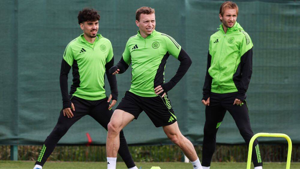 Training Gallery: Celtic v Hearts