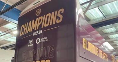 Hearts ‘champions’ bus leaked before Celtic decider as party route plans revealed