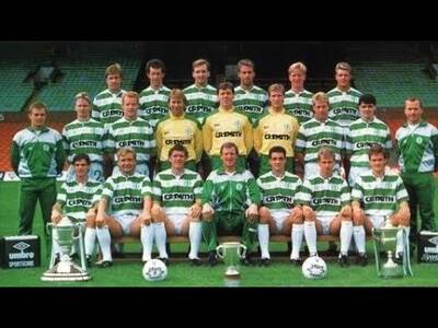 Flashback Friday Celtic Winning the League in 1988 at Vs Dundee Fc