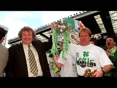 Smell the Glove Final League Game 1998 Celtic Beat St Johnstone