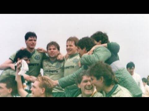 The Spirit of 86 / Celtic Winning the League at Love Street Stopping Hearts!