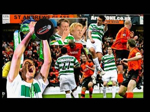 When Celtic Won the League at Tannadice for Tommy Burns May 2008