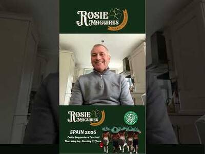 Tommy Johnson looks a head to Celtic Supporters Festival in Spain Tommy Johnson looks a head to Celtic Supporters Festival in Spain
