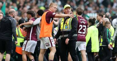 Hearts fans want Celtic result overturned after players attacked and match ‘abandoned’