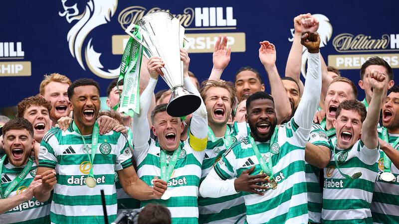 It’s heartbreak for Hearts! Celtic snatch 3-1 victory with two late goals as sad and idiotic scenes mar thrilling Scottish Premiership finale after Derek McInnes’ side are cruelly denied first title in 66 YEARS