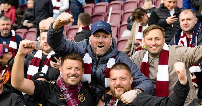 Hearts fans hoping to end 66 years of hurt and bring league trophy back to Gorgie