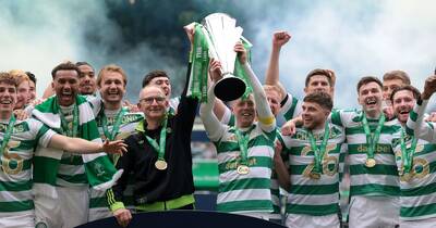Celtic snatch title from Hearts as season ends amid pitch invasion