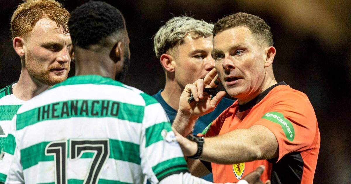 Referee John Beaton under police protection and arrest made after Celtic penalty decision