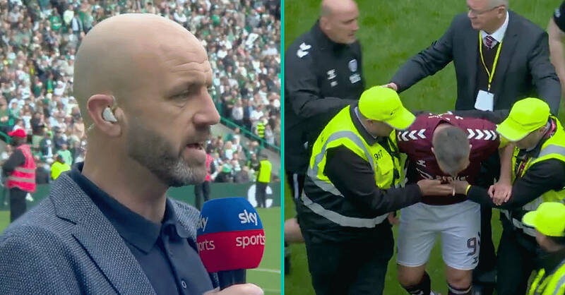James McFadden Hammers Celtic Fans For ' Unacceptable' Actions After Hearts Triumph