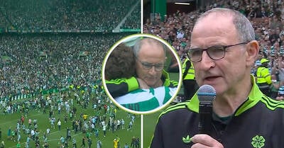 Martin O' Neill Delivered Extraordinary Address To Celtic Fans After Crazy Title Decider