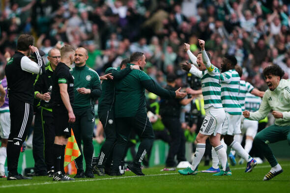 Celtic claim Scottish Premiership title with dramatic win over Hearts