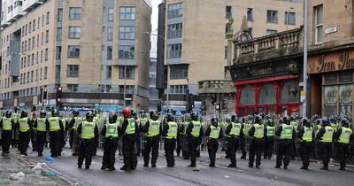 ‘Disorder’ in Glasgow after Celtic title win as crowds told to disperse