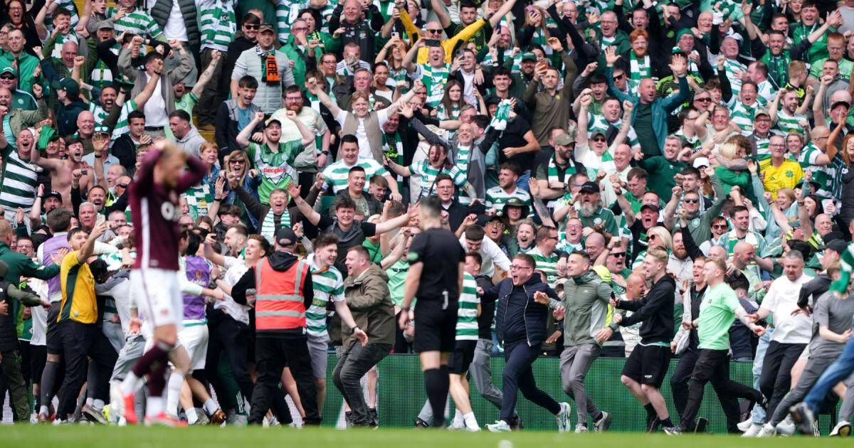 Hearts players ‘assaulted during Celtic pitch invasion’ after title decider