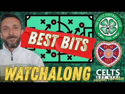 LIVE FAN REACTION Celtic 3-1 Hearts [Best Bits]