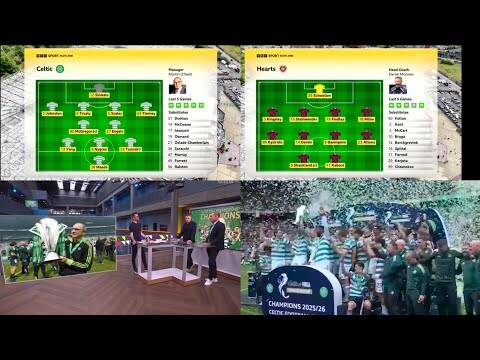 BBC Sportscene EXTENDED Highlights & Analysis | Celtic 3-1 Hearts | Celtic Are The Champions