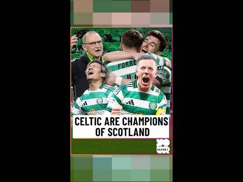 Celtic Are Champions of Scotland
