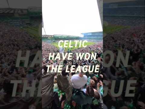 We’ve won the league again. #celtic #martinoneill