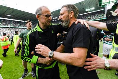 Martin O’Neill addresses Celtic future, has words for Hearts and reveals Derek McInnes full-time moment
