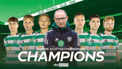 Celtic strike late to beat Hearts and win title on dramatic final day