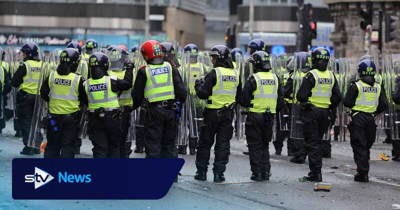 Police call for discussions after officers injured during Celtic celebrations