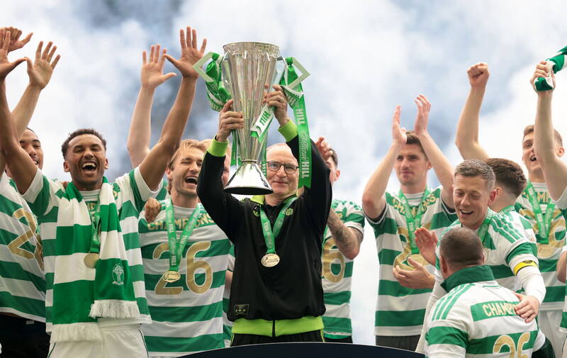 The Bhoys have done it! Five in a row! And I am so proud of them!