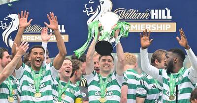 Celtic’s Lanarkshire stars get hands on Premiership trophy after final day drama
