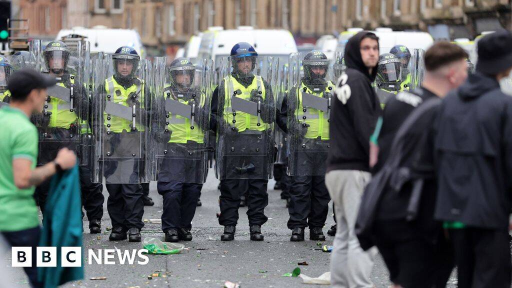 Two police officers ‘seriously injured’ and 14 arrests during Celtic disorder