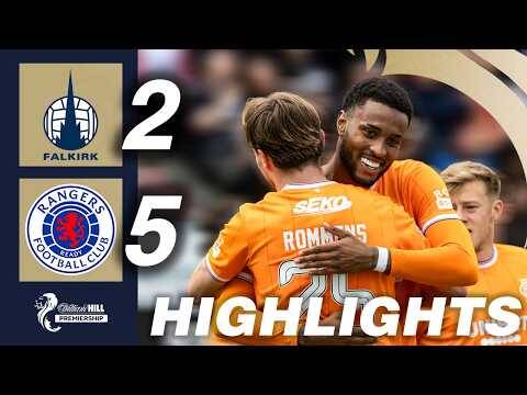 Falkirk 2-5 Rangers | HIGHLIGHTS | William Hill Premiership