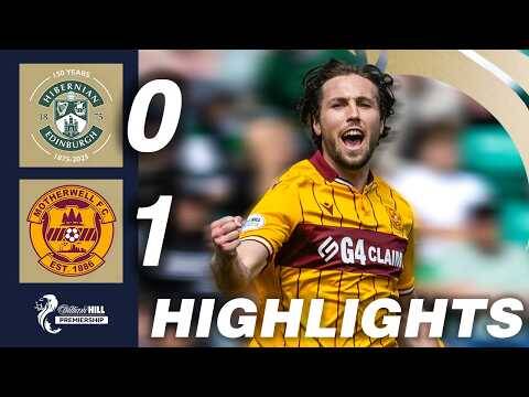Hibernian 0-1 Motherwell | HIGHLIGHTS | William Hill Premiership