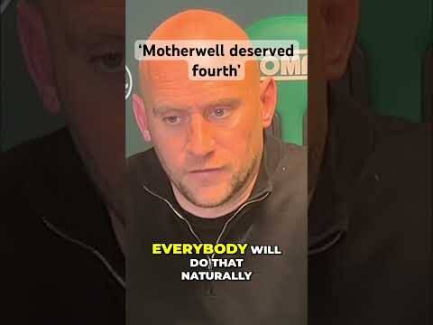 David Gray reacts to Hibs’ fifth place finish #hibs #spfl