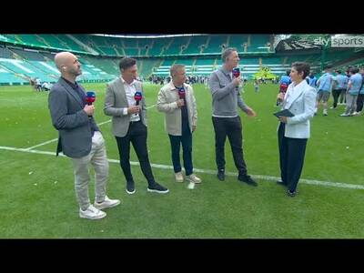 Chris Sutton & Scott Brown Sum Up Celtics Season After League Title Win Over Hearts