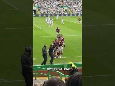 Part 1 league decider Celtic park #celtichearts #celticfc #celticpark #celticfans #scottishfootball