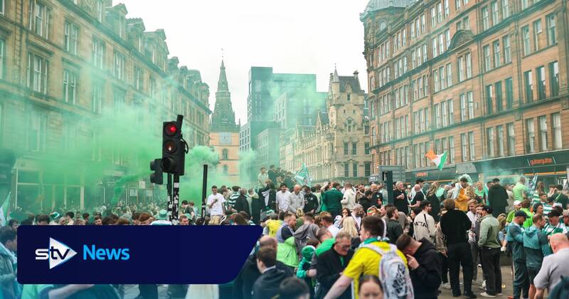 Man in court charged with carrying bladed weapon amid Celtic title party disorder