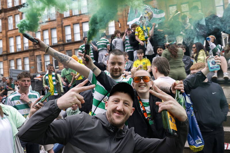 They cannot stop Celtic from winning. So they want to stop us celebrating it.