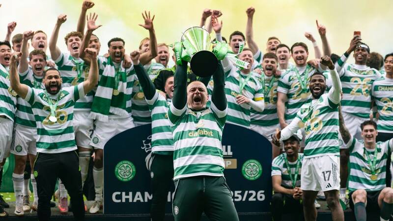 The Champions and their title-winning reactions