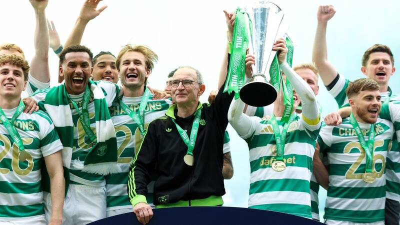 Title-Winning Match Gallery: Celtic v Hearts