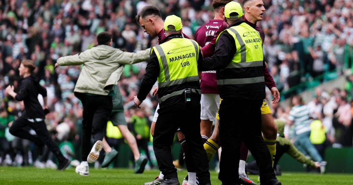 John Swinney to consider pitch invasion ban following Celtic fan disorder