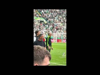 The Moment When Celtic Scored the Thrid Goal to Win the League/ Donohoe Bros?