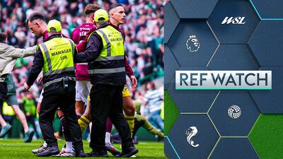 Why did Celtic vs Hearts end when it did?