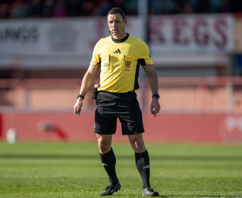 Referee and VAR for Celtic v Dunfermline Scottish Cup Final