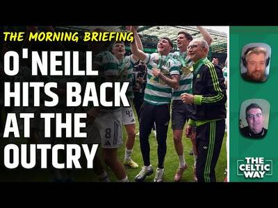 Martin O’Neill Hits Back At Celtic Title Outcry | Tony Haggerty On Wild Triumph
