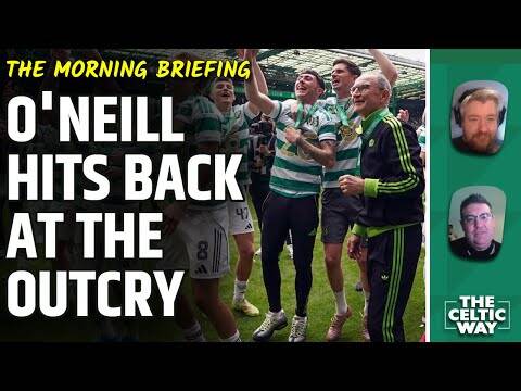 Martin O’Neill Hits Back At Celtic Title Outcry | Tony Haggerty On Wild Triumph