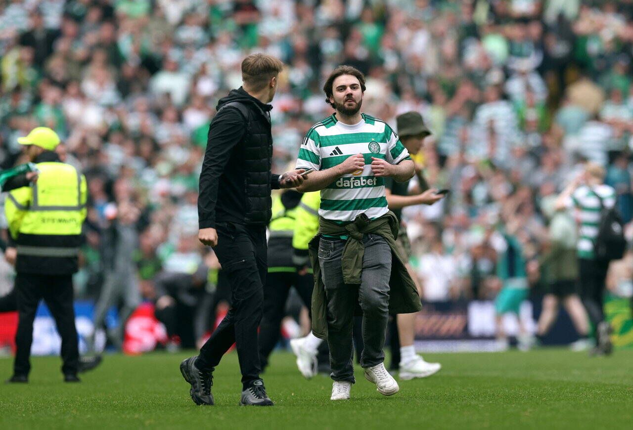 PFA Scotland issue statement following Celtic Park pitch invasion
