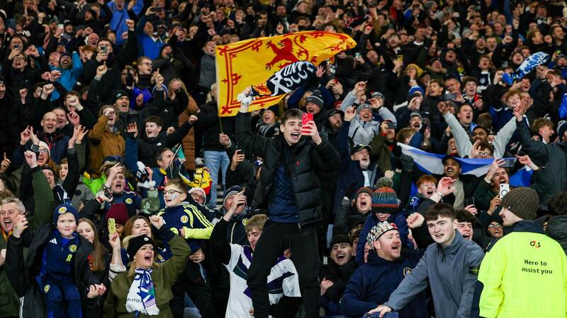 Scotland fans hailed by Clarke after latest pitch invasion at club level